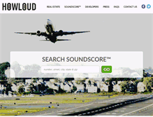 Tablet Screenshot of howloud.com